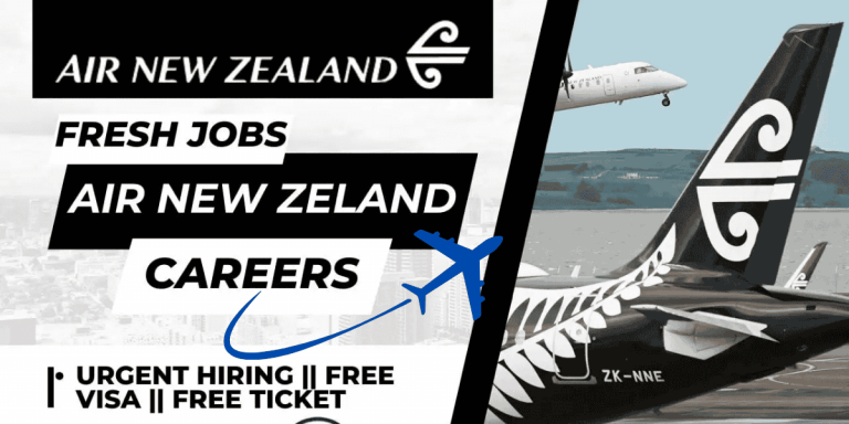 Air New Zealand Jobs 2024