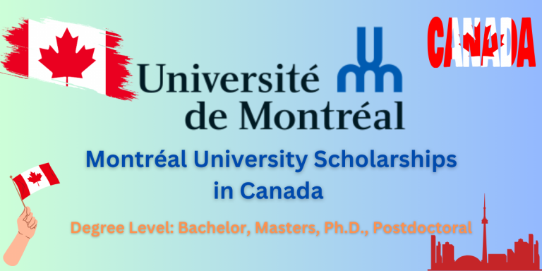 Montréal University Scholarships in Canada