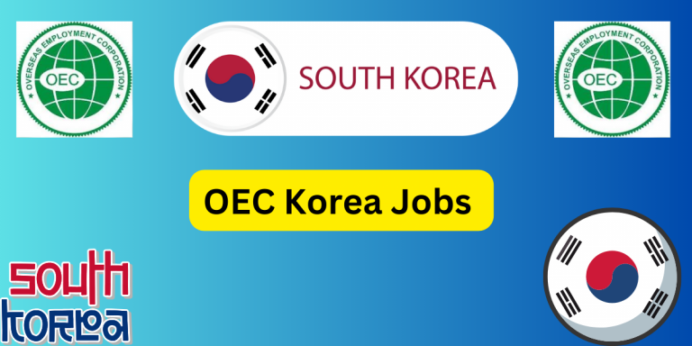 OEC Korea Jobs November 2024 – Online Registration – oec.gov.pk