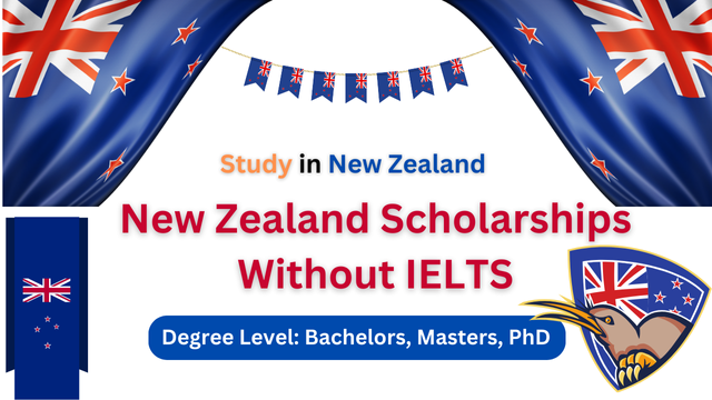 New Zealand Scholarship Without IELTS